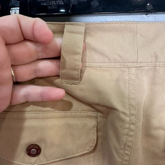 Polo Ralph Lauren Pants Womens 10 Tan Kahki Cargo Utility NWT Cotton Tencel NWT - Picture 10 of 13